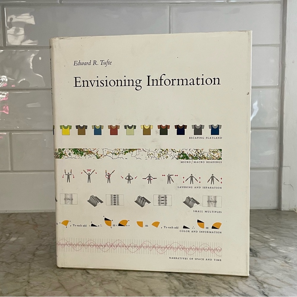 Book: Envisioning Information by Edward R. Tufte